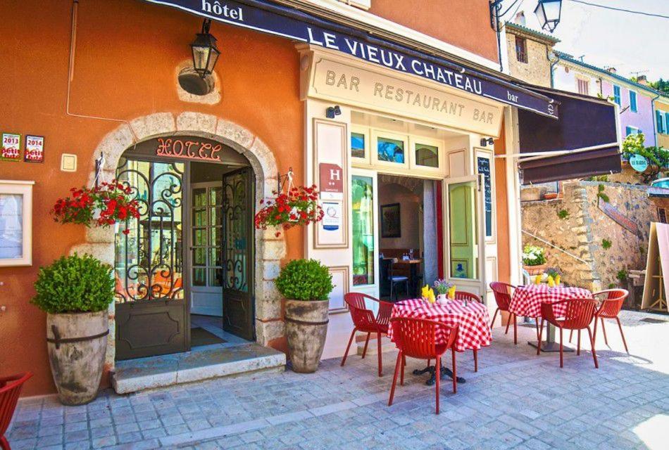 Le Vieux Chateau Hotel Aiguines Bagian luar foto