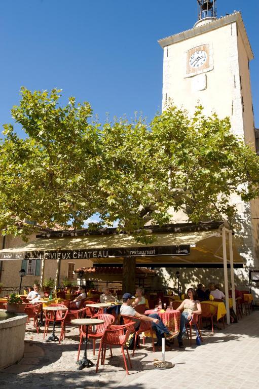 Le Vieux Chateau Hotel Aiguines Bagian luar foto